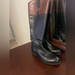 Frye riding boots, wide calf. Size 9, excellent condition.